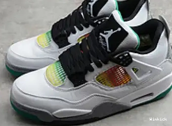 - LUCID RASTA 4 GREEN AQ9129-100 JORDAN (W) RETRO 0511